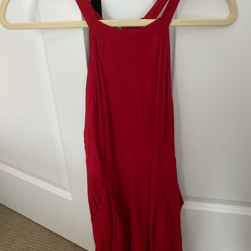 Red romper